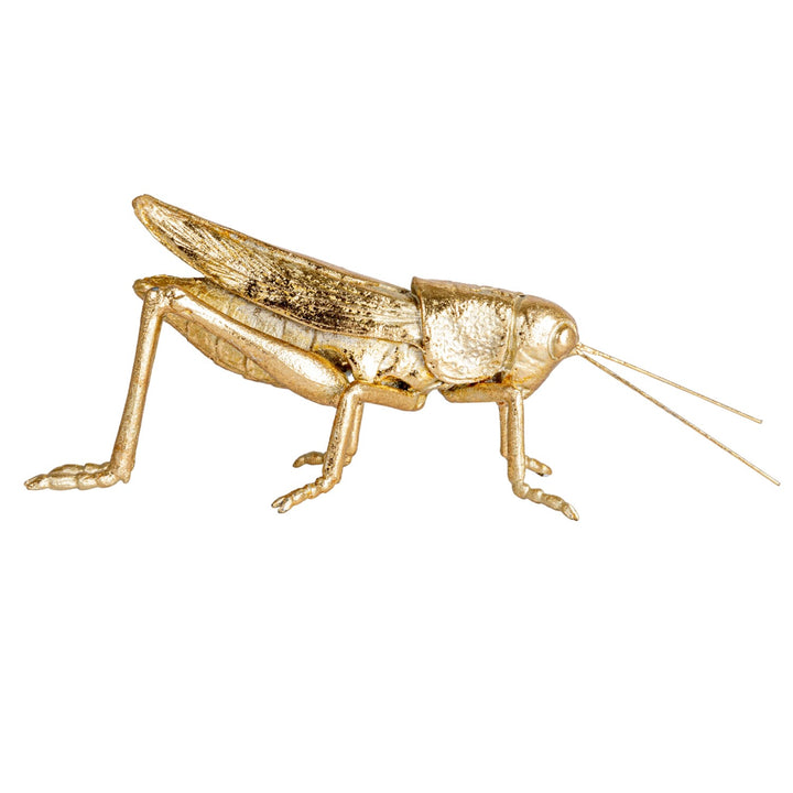 Gold Finish Grass Hopper