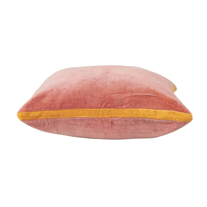 Apricot Velvet Pillow