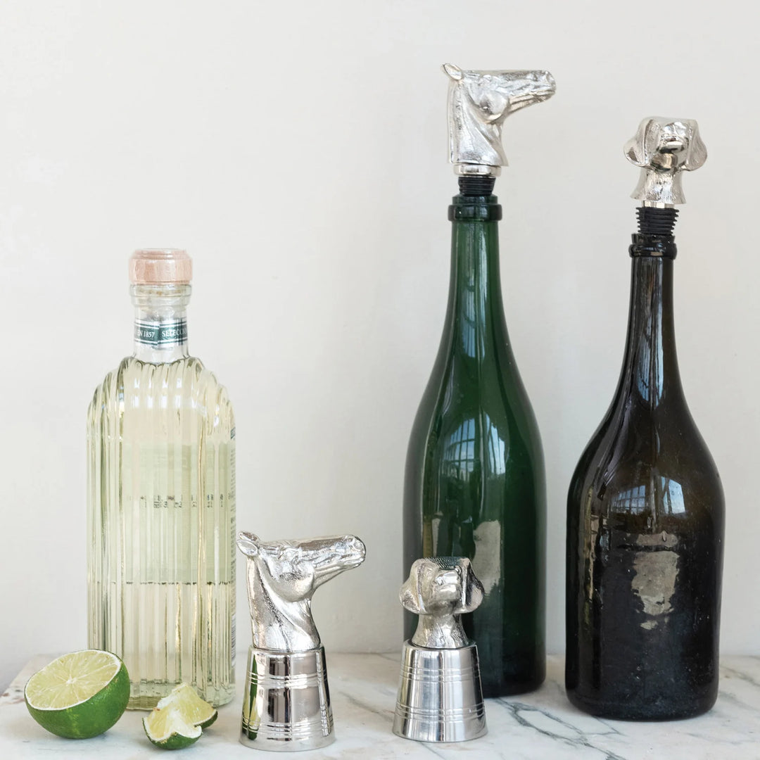 Silver Horse Head Jigger