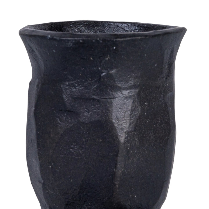 Rustic Cut Cast Iron Taper Holder