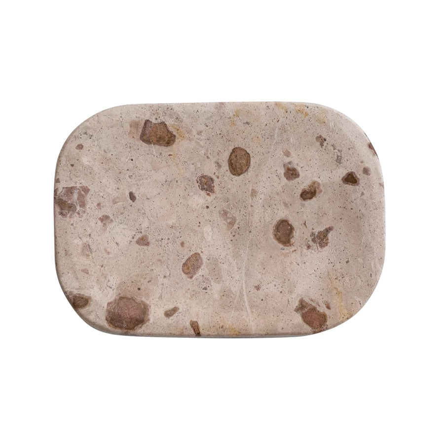 Mixed Marble Soap Dish