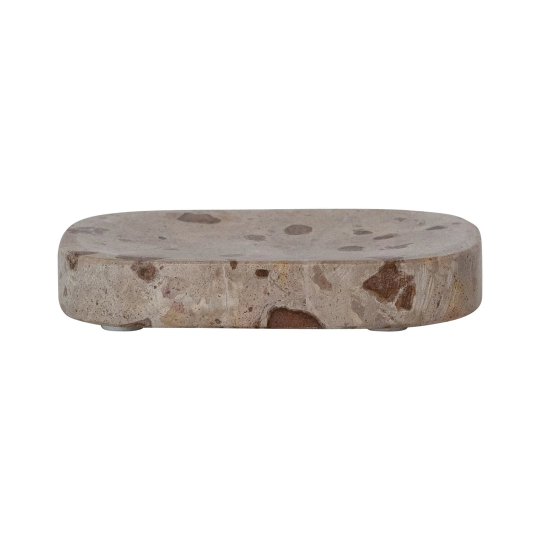 Mixed Marble Soap Dish