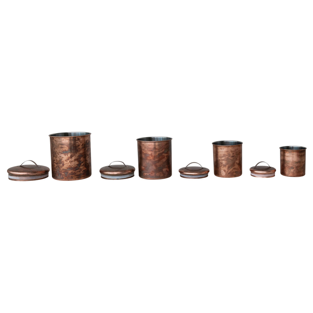 Oxidized Copper Storage Canister