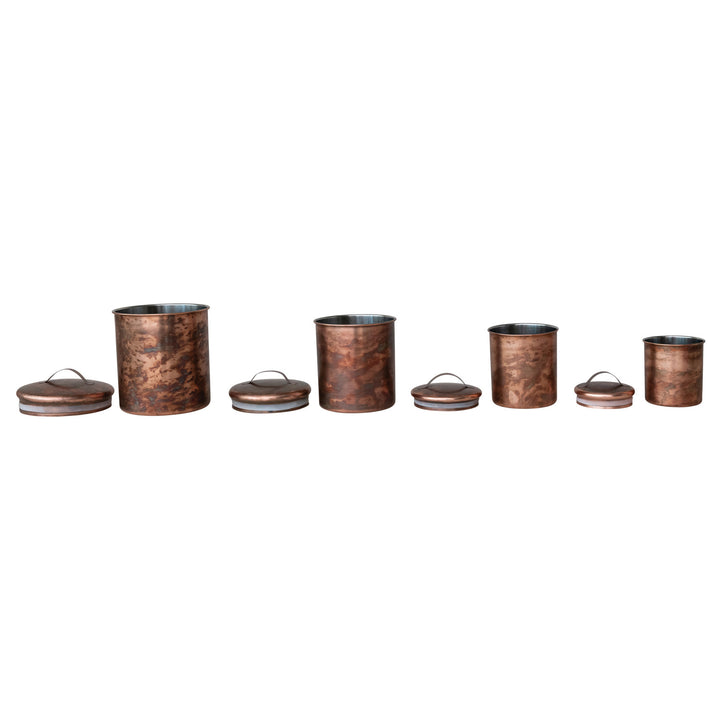 Oxidized Copper Storage Canister