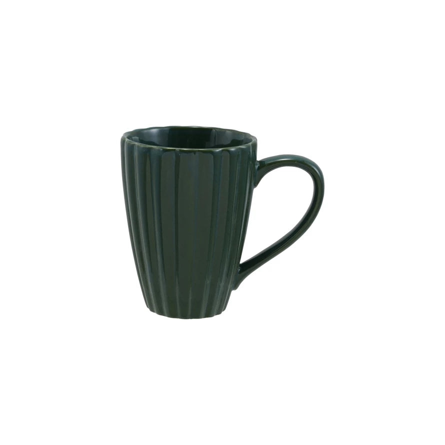 Lilac Meadows Fluted Mug