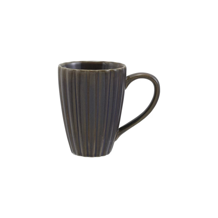 Lilac Meadows Fluted Mug