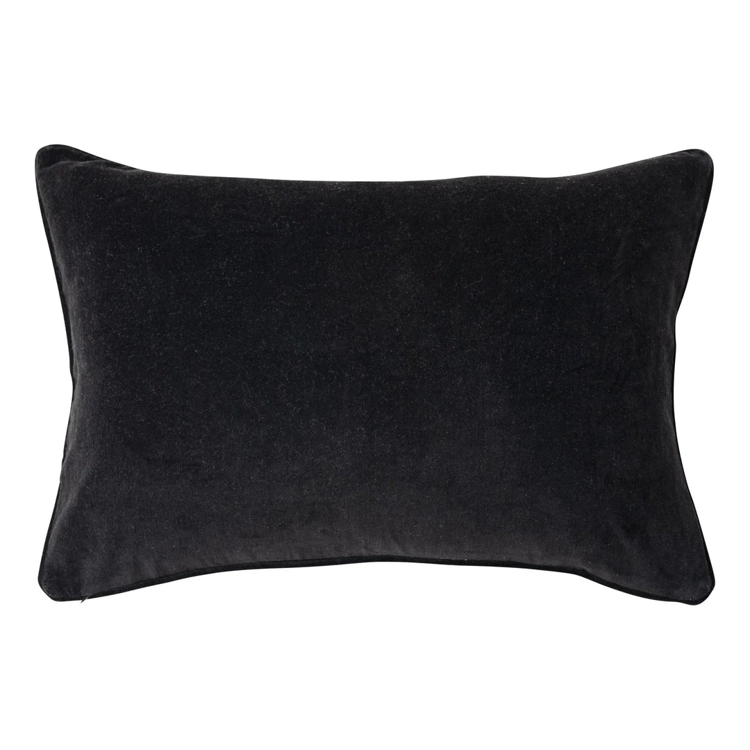 Leopard Print Velvet Accent Pillow