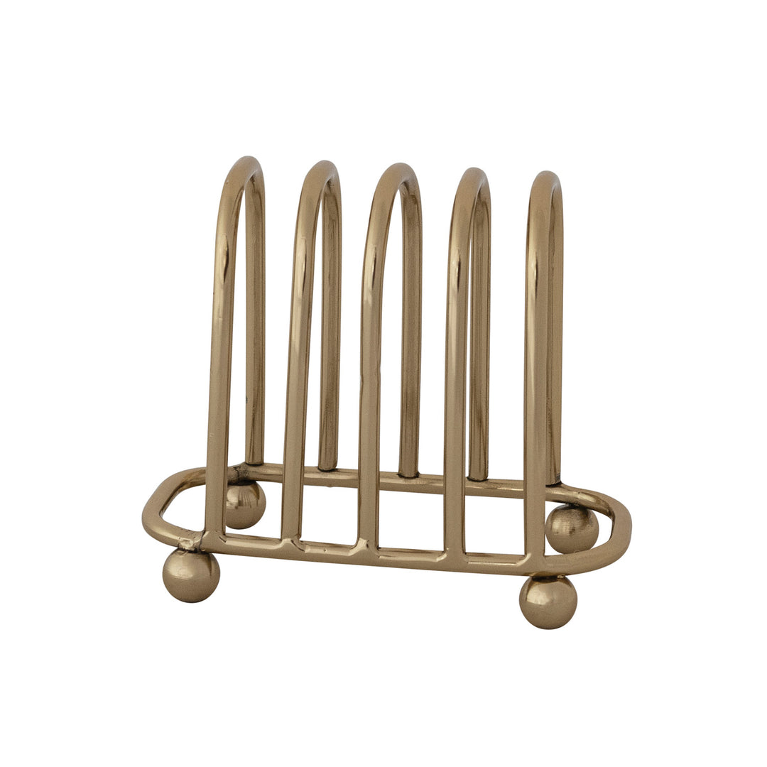 Gold Finished Toast Rack