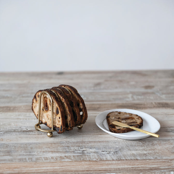 Gold Finished Toast Rack