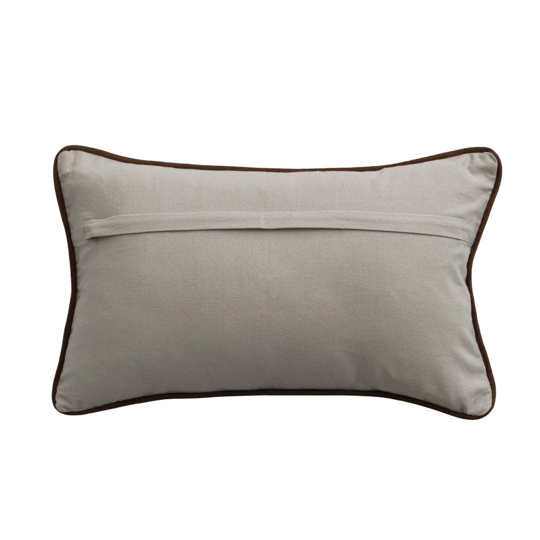 Equestrian Bit Linen Lumbar Pillow