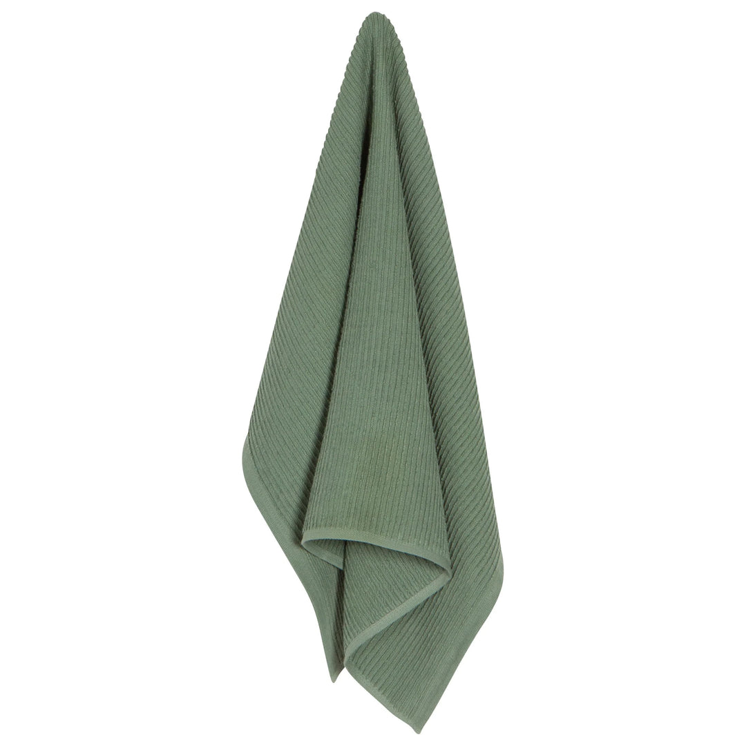 Elm Green Ripple Dishtowel