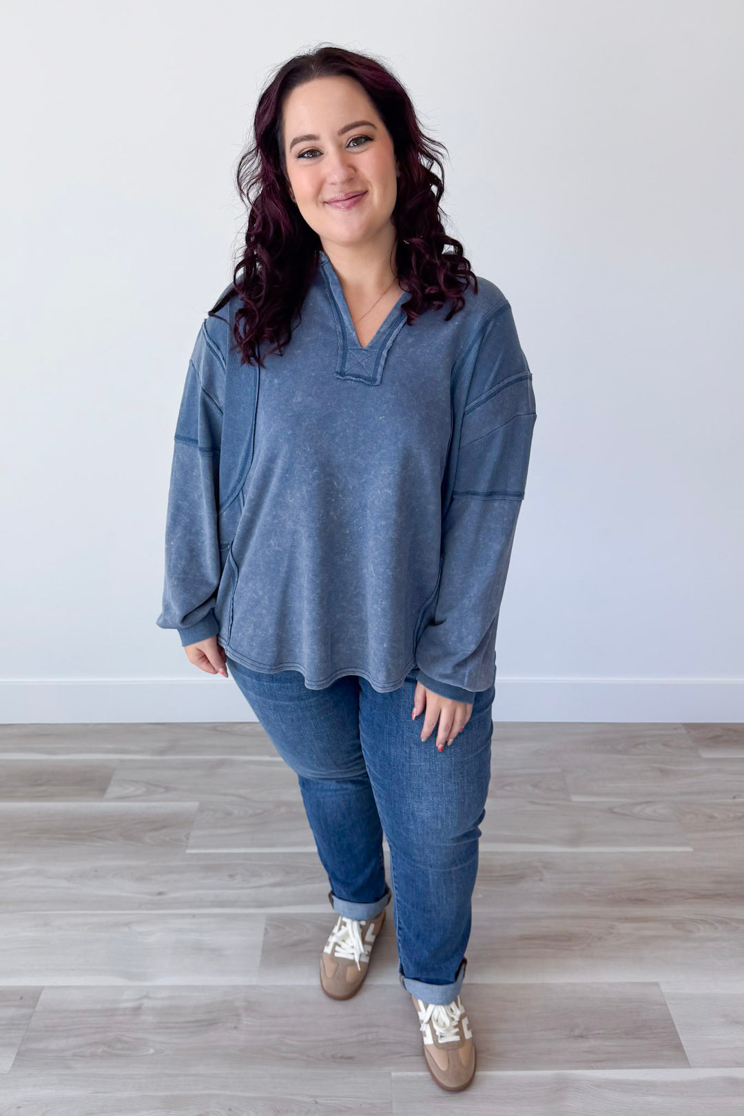 Casual Charm Top Curvy