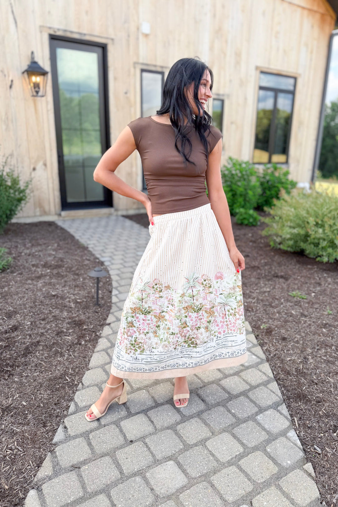 Admire The Landscape Skirt