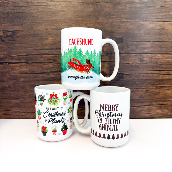 Holiday Phrase Mug