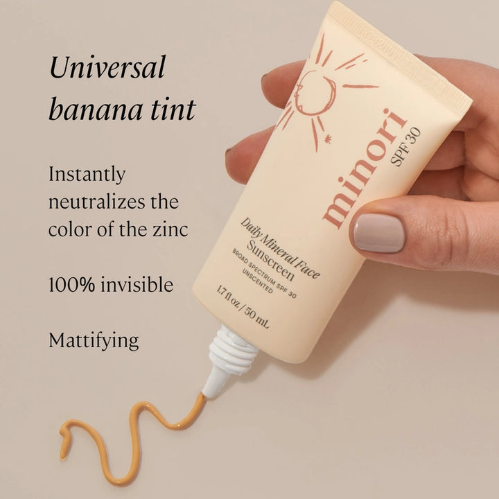 Minori Daily Mineral Face Sunscreen