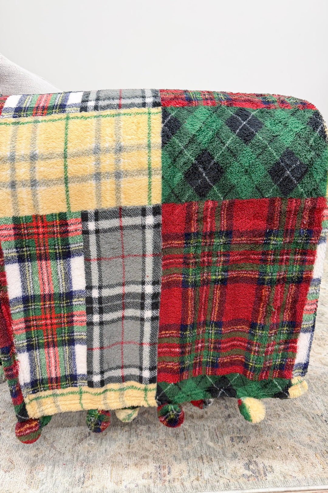 Christmas Sherpa Blanket
