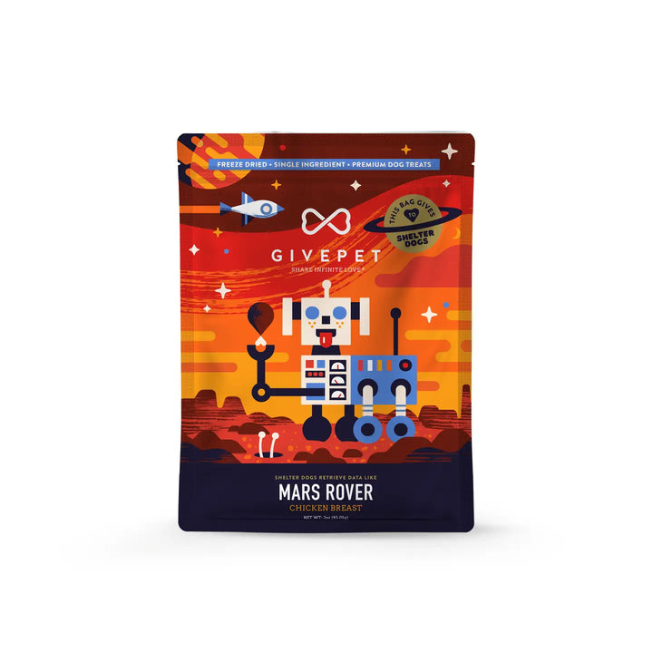 Givepet Mars Rover Dog treats