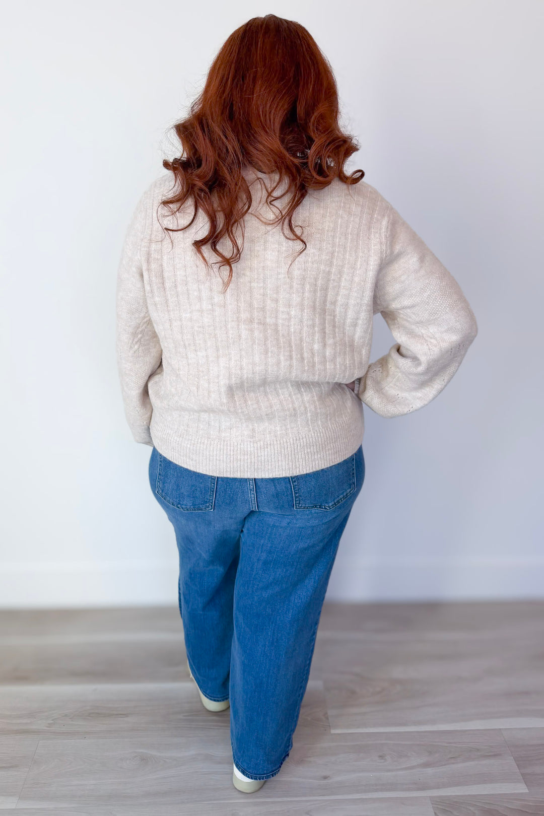 Don't Wait Around Sweater Curvy