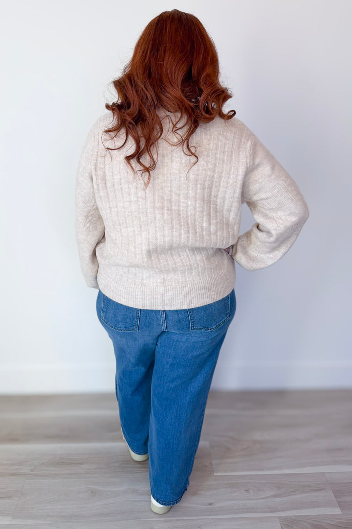 Don't Wait Around Sweater Curvy