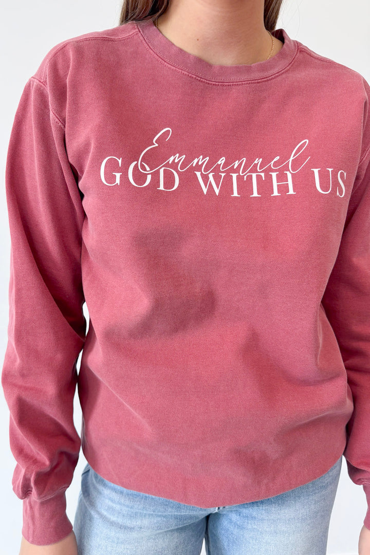 Emmanuel God With Us Sweatshirt