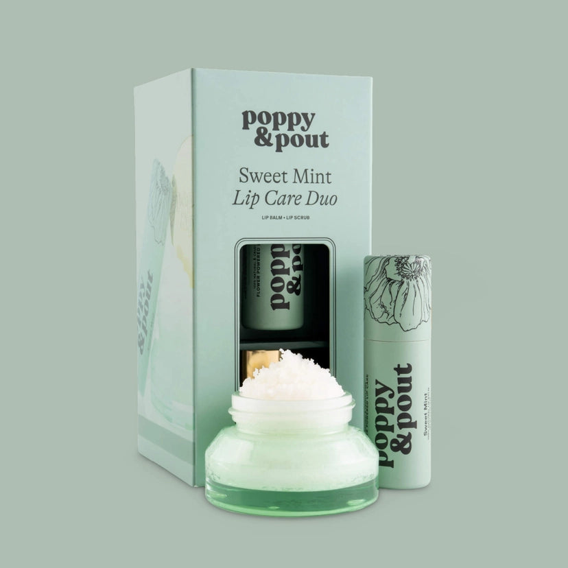 Poppy & Pout Original Lip Care Duo