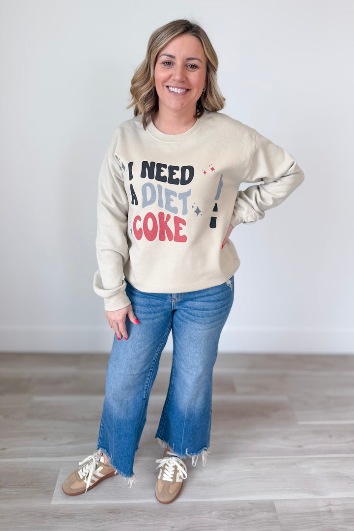 I Need A Diet Coke Sweatshirt