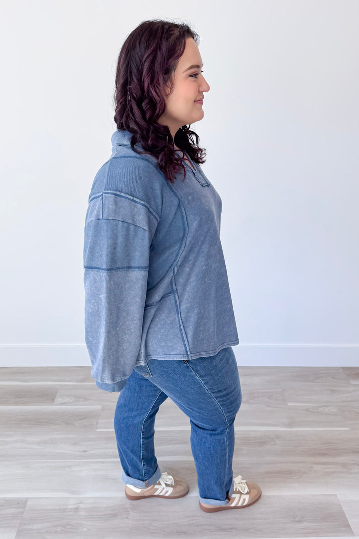 Casual Charm Top Curvy