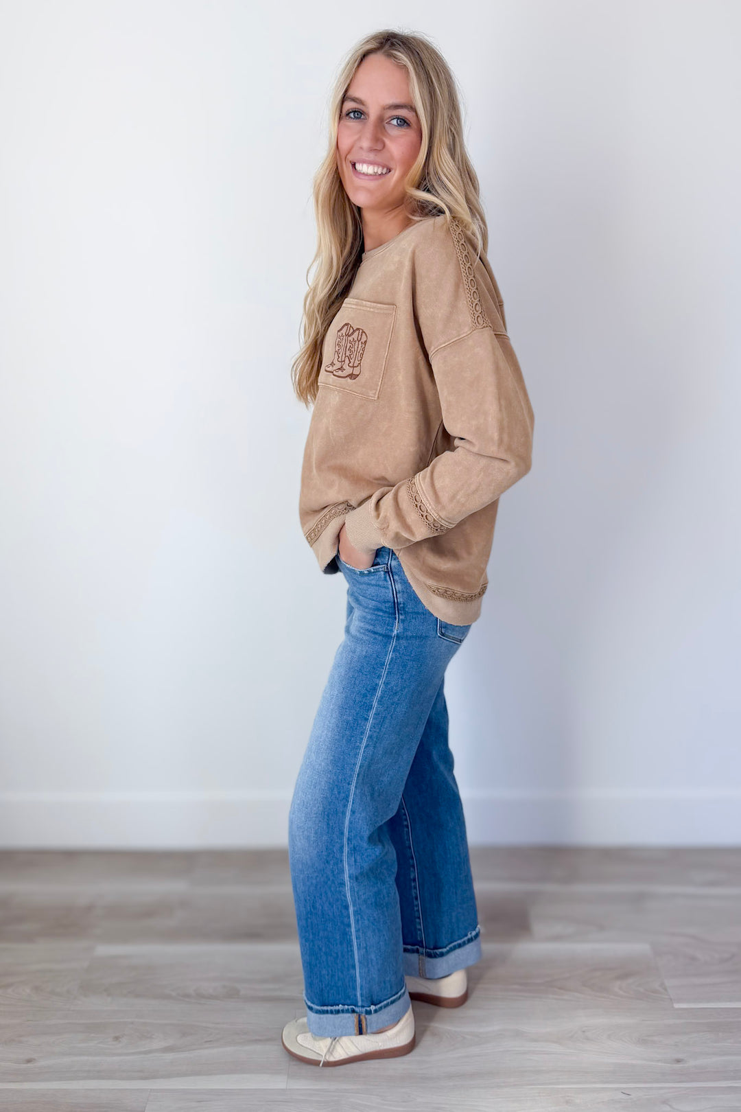 Cowboy Boots Sweatshirt