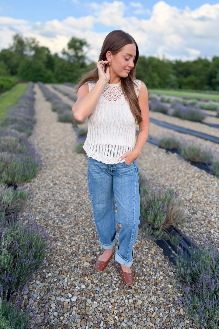 Lavender Lane Sweater