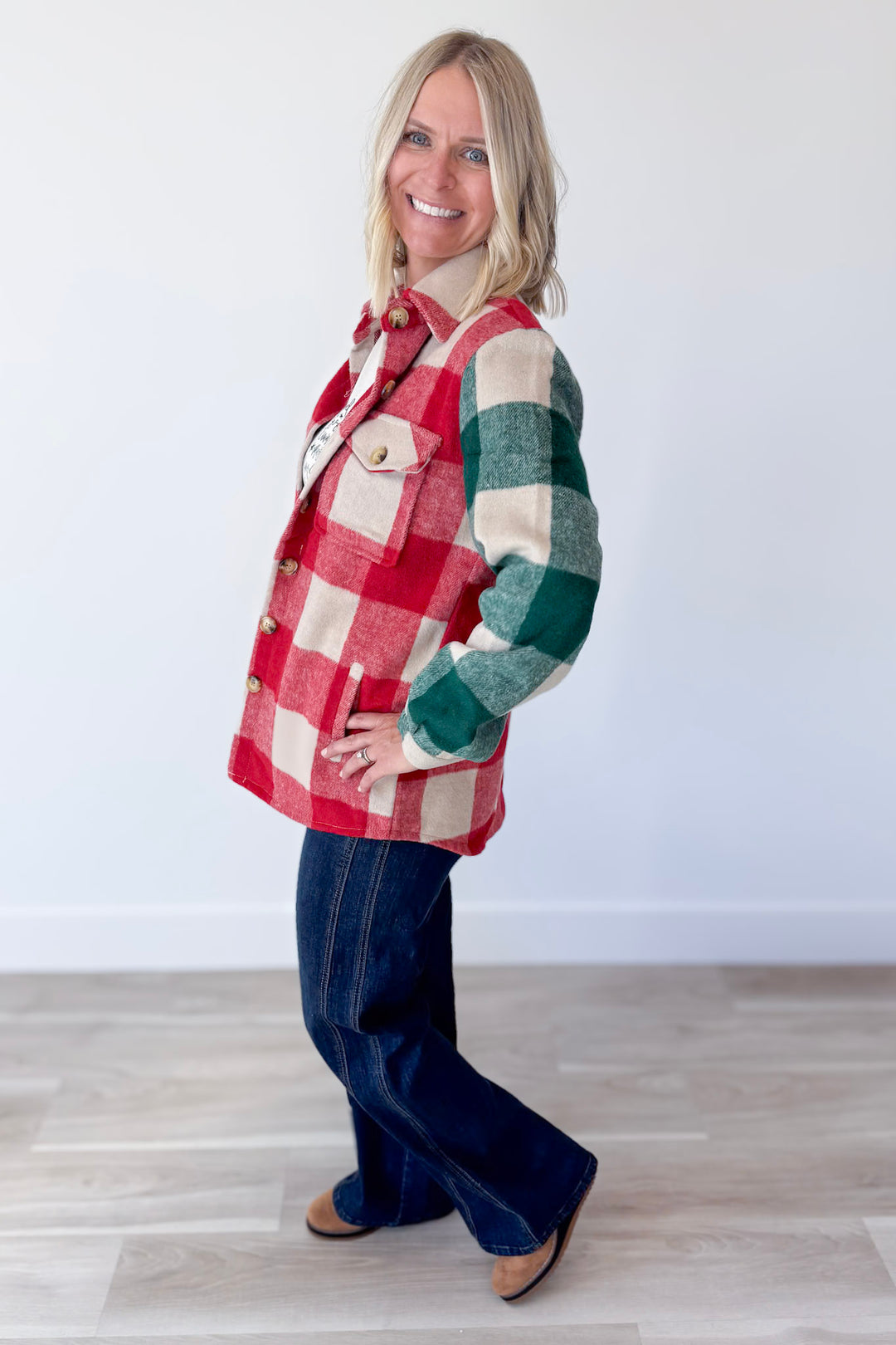 Christmas Market Shacket