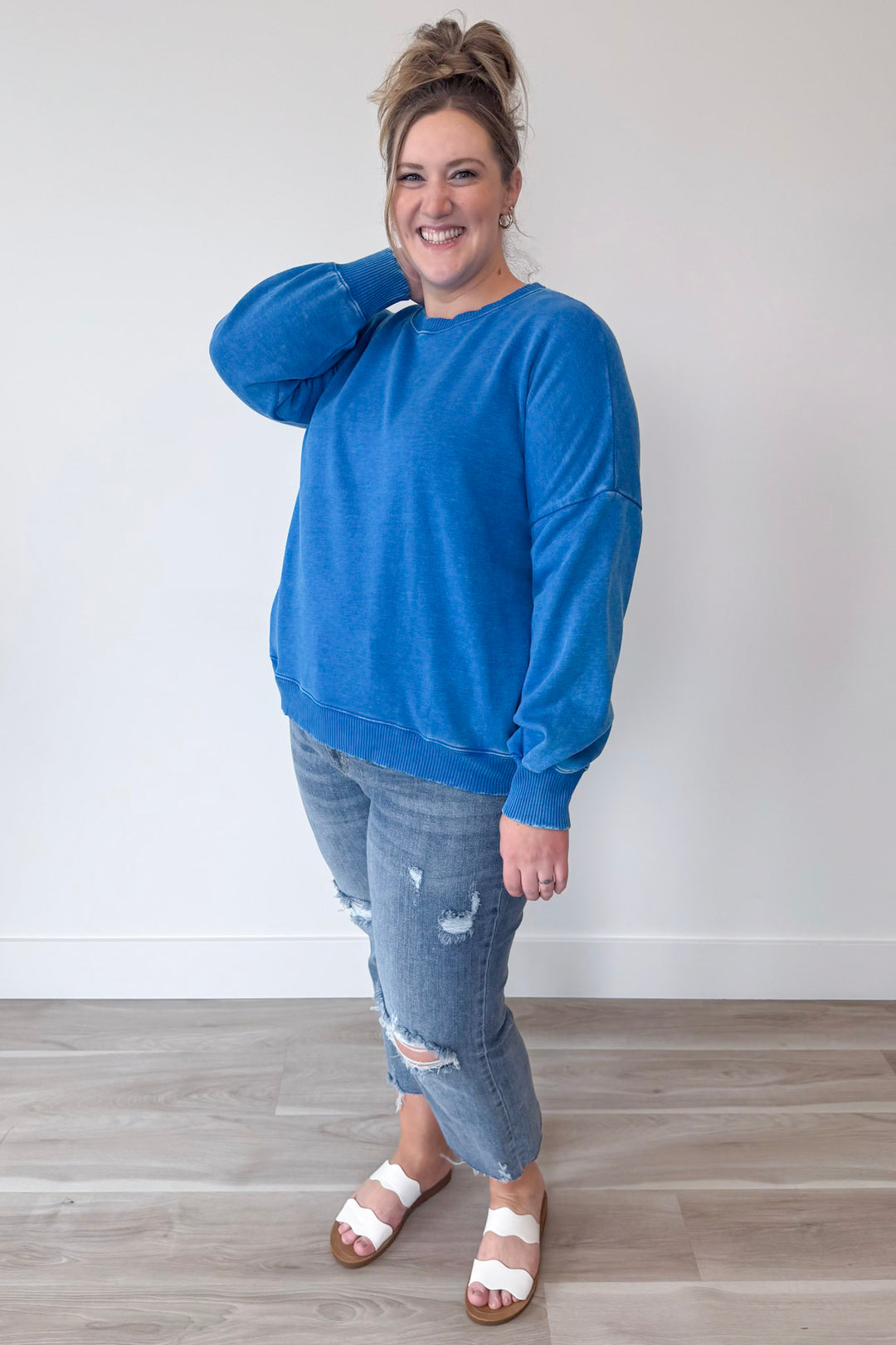 Cozied Up Sweatshirt Curvy