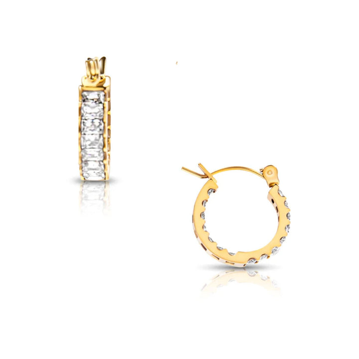 Ellie Vail - Lyndsay Huggie Hoop Earring