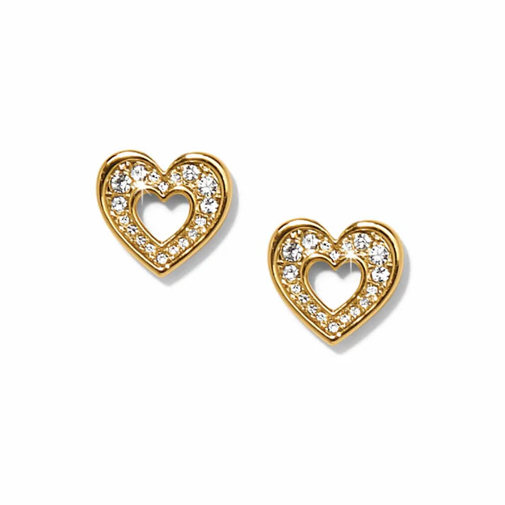 Brighton Enchanting Heart Post Earrings