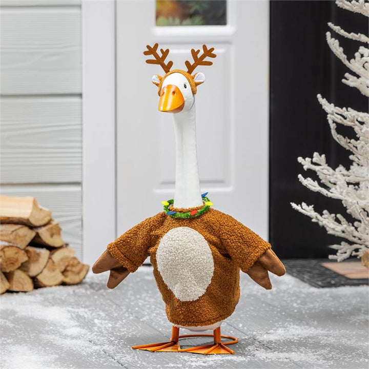 Winter Porch Goose Outfit