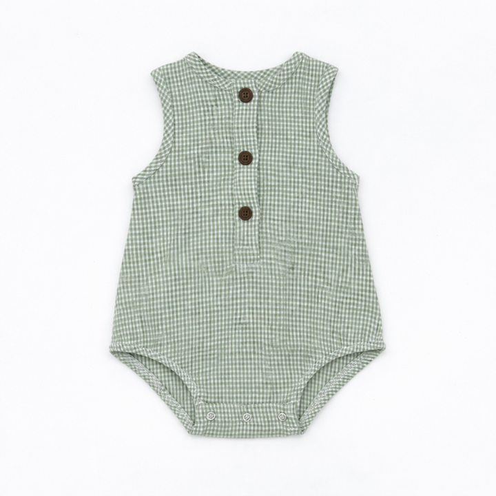 Marco Gingham Romper