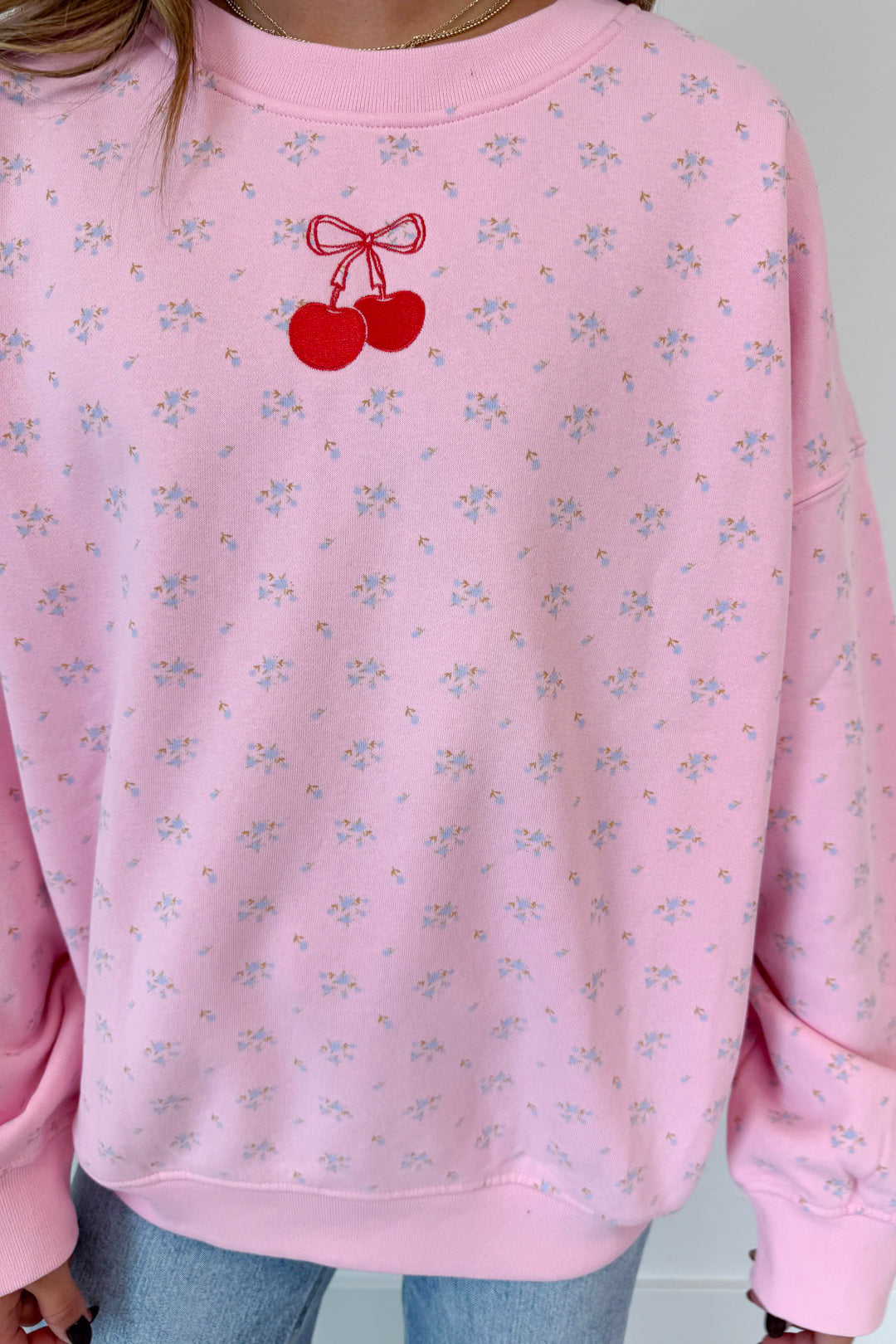 Cherry Nice Day Sweatshirt