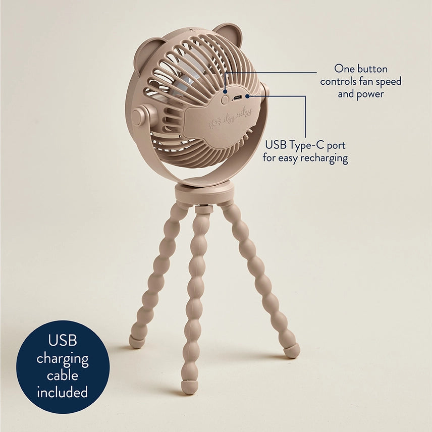 Itzy Ritzy Breeze 3-Speed Stroller Fan