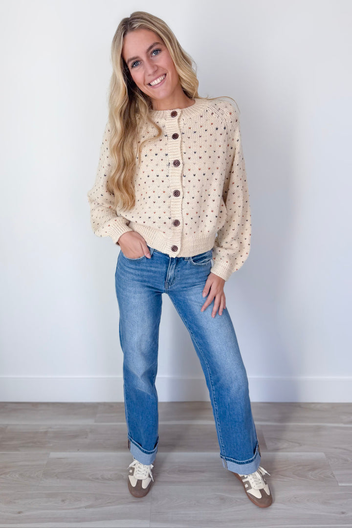 Cue The Blooms Cardigan