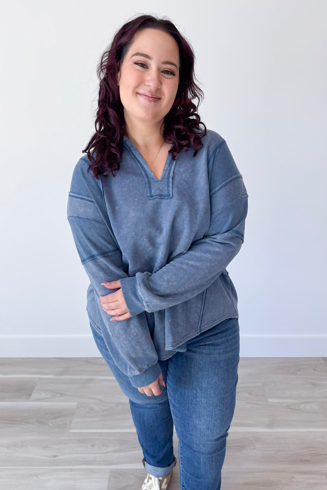 Casual Charm Top Curvy