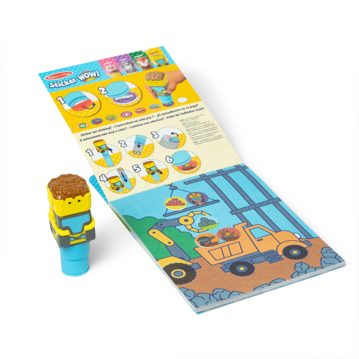 Sticker Wow Construction Activity Pad