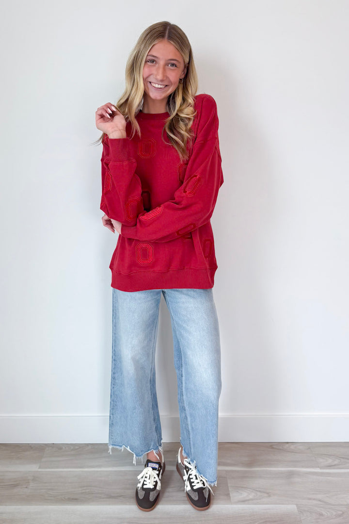 Saturdays = Scarlet Sweatshirt