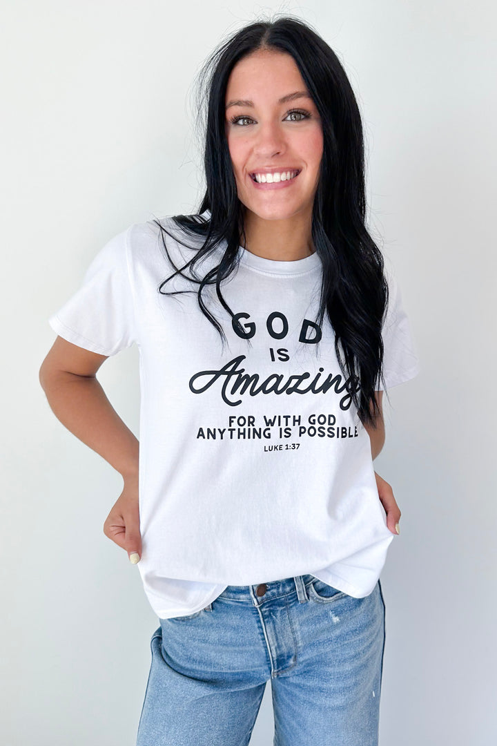 God Is Amazing Tee