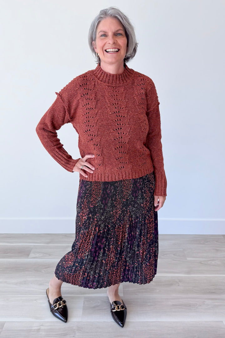 Autumn Skies Sweater