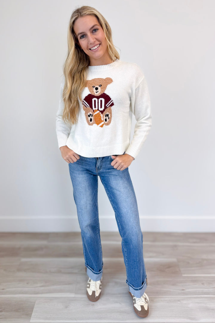 Football Teddy Sweater