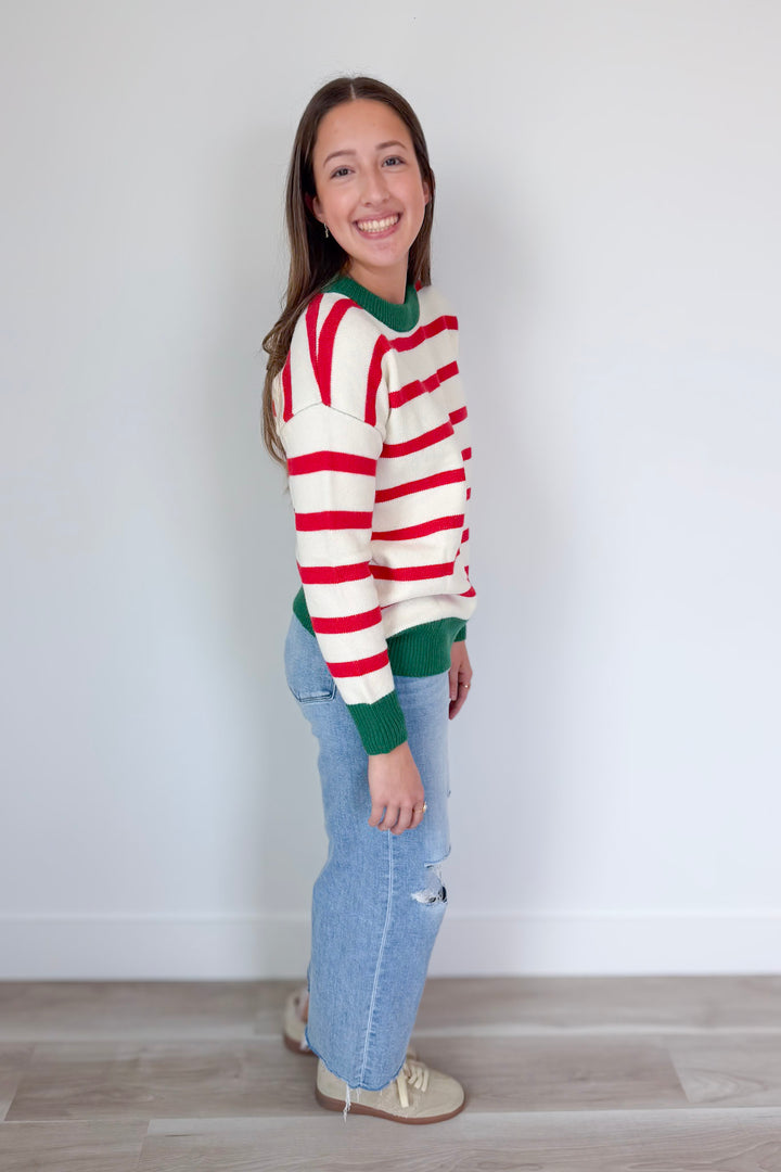 Merry Hearts Sweater