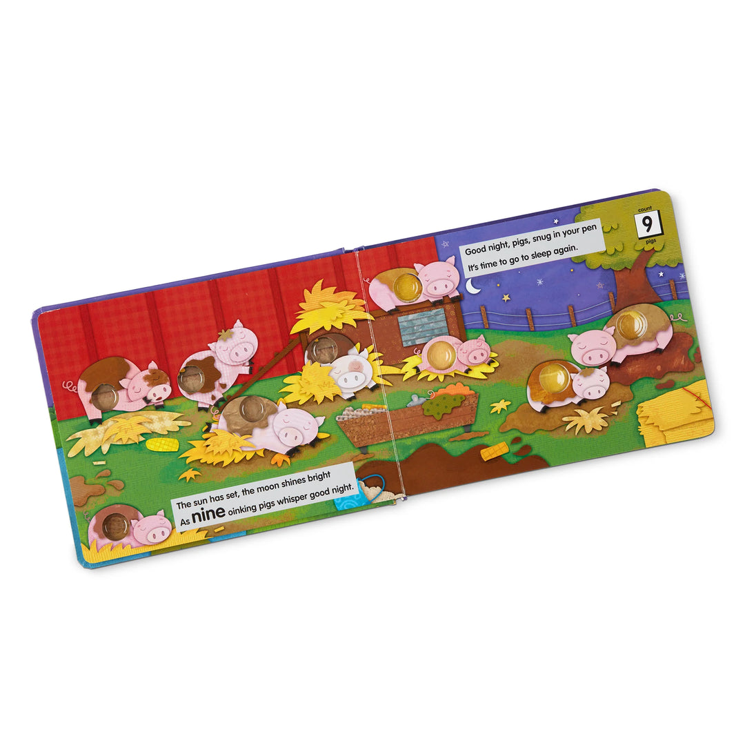 Goodnight Animals Poke A Dot Book