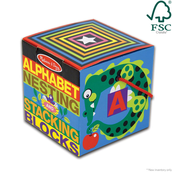 Alphabet Nesting & Stacking Blocks