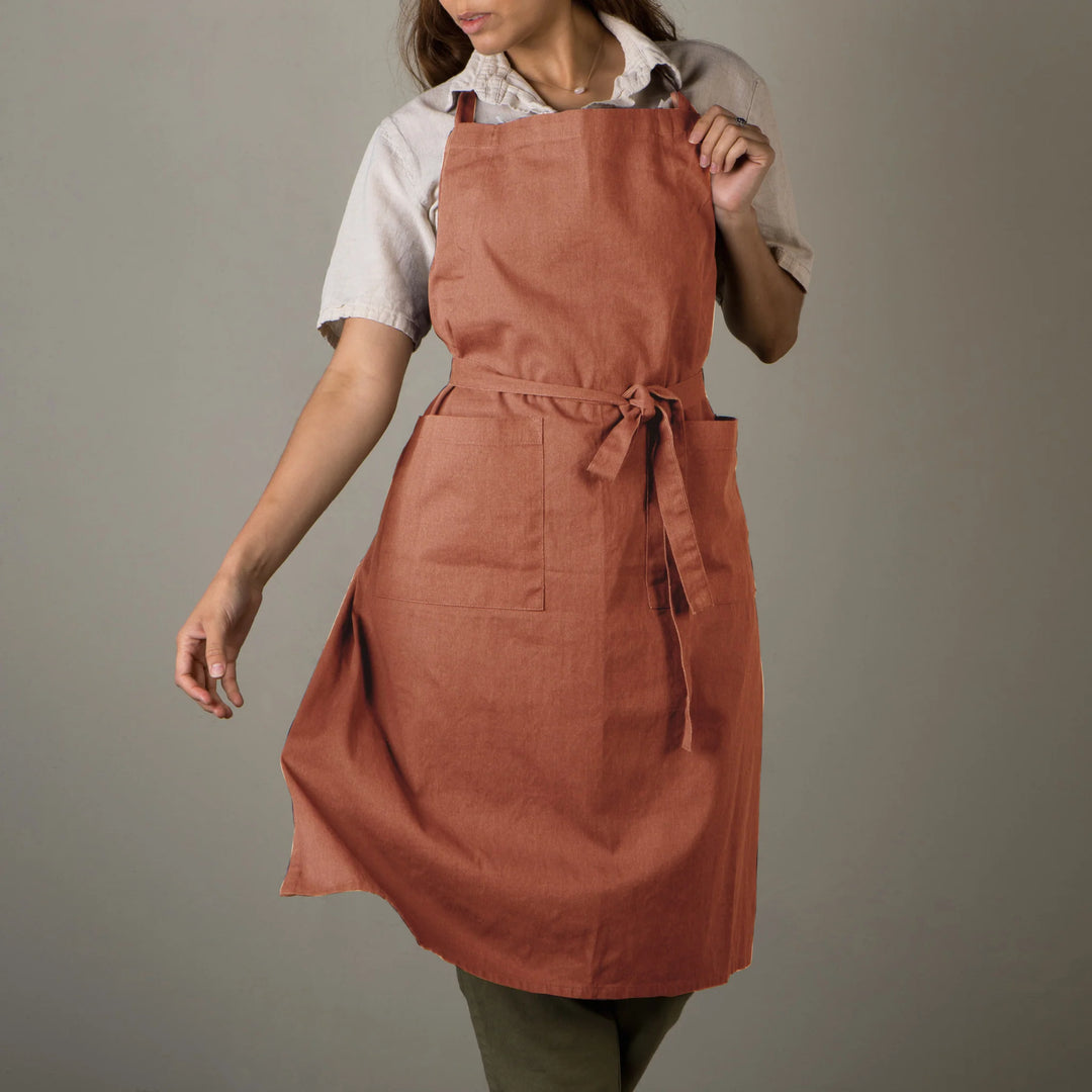 Cinnamon Stick Stonewashed Apron