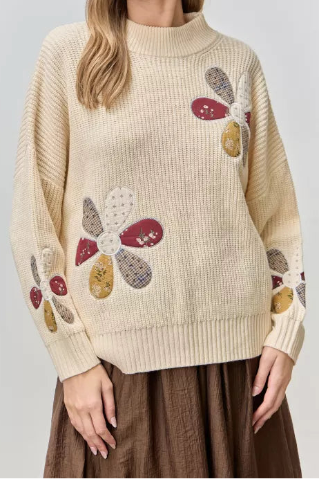 Flower Patch Sweater Curvy