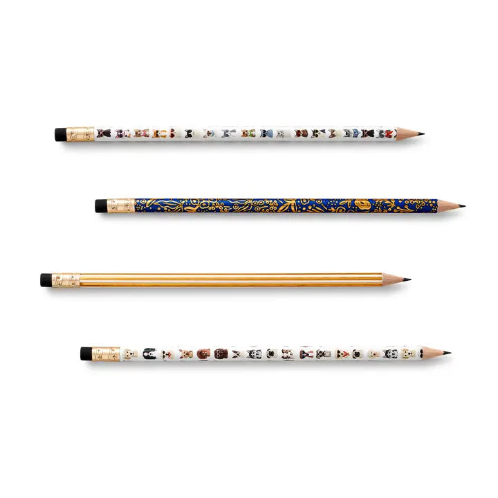 Rifle Paper Cats & Dogs Pencil Set